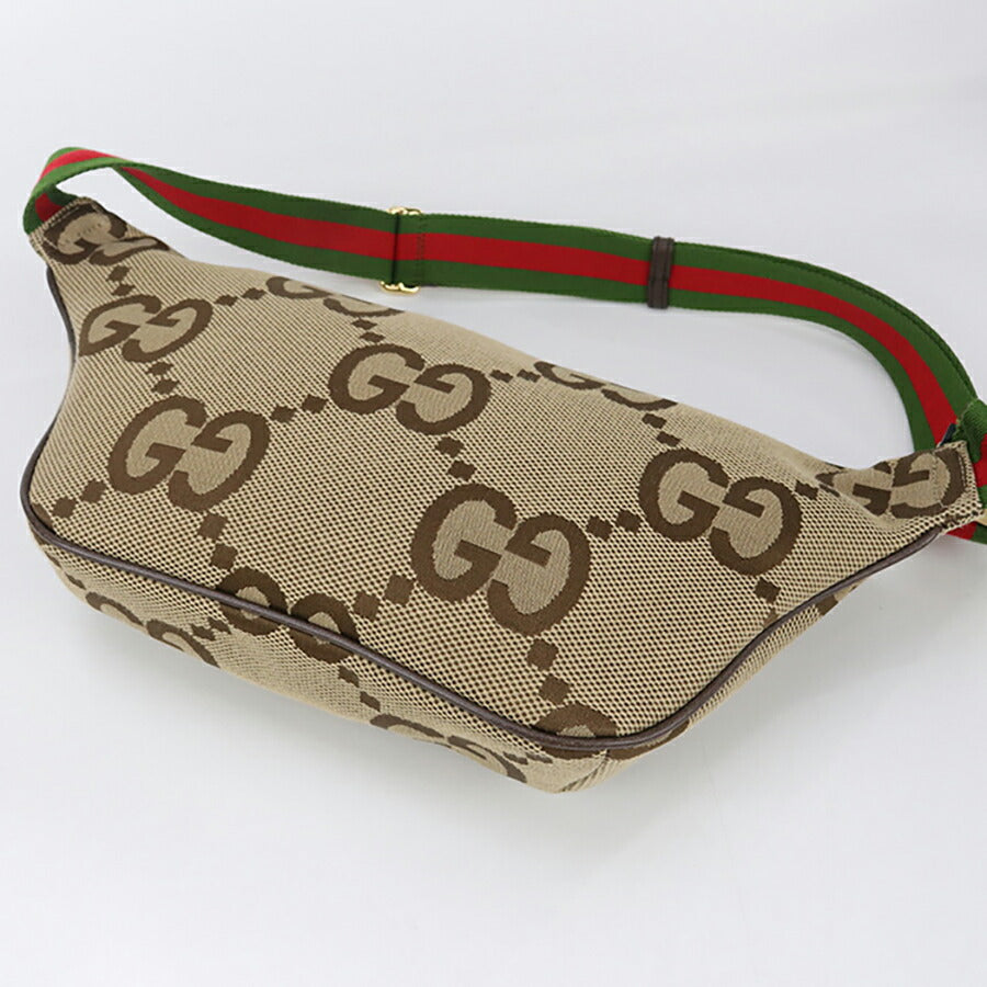 中古 グッチ ボディバッグ メンズ ブランド GUCCI ジャンボGG ベルト