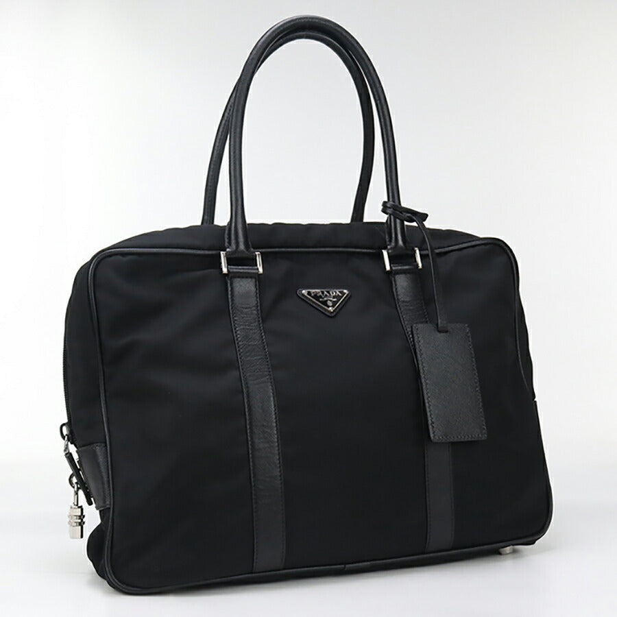 中古 プラダ ブリーフケース メンズ ブランド PRADA ビジネスバッグ