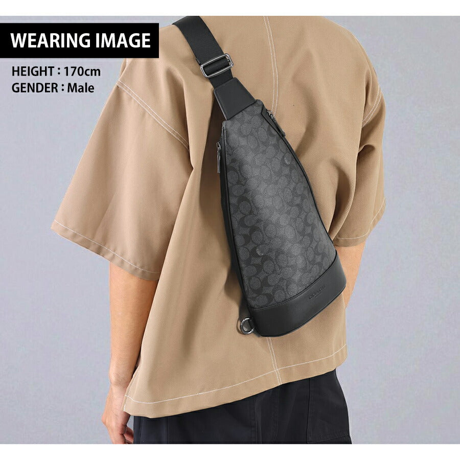 コーチ ボディーバッグ COACH ボディバッグ・ウエストポーチ ダーク