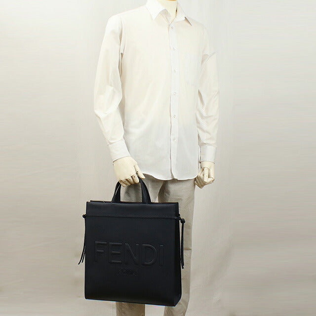 フェンディ トートバッグ メンズ ブランド FENDI レザー 7VA583