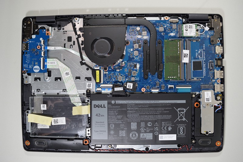 Dell vostro 15 3000(3500)にメモリ32GBとSSD500GBを増設してみた