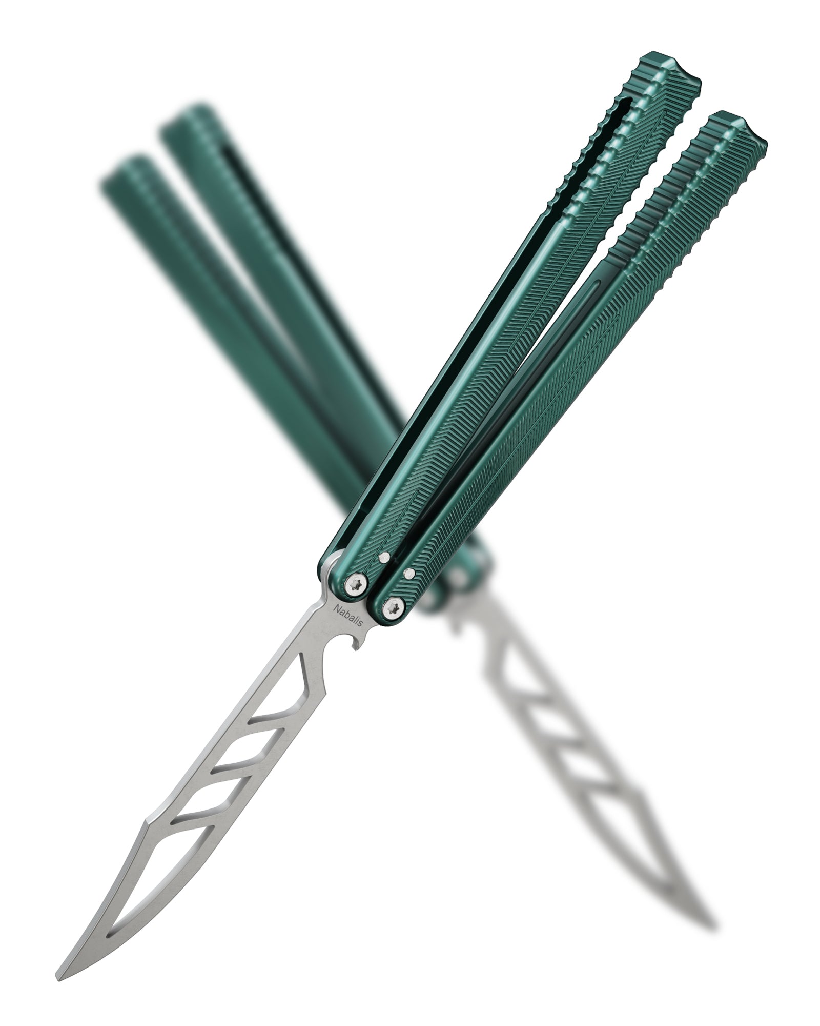 ナバリス トライデント バタフライ ナイフ バリソン トレーナー 7075