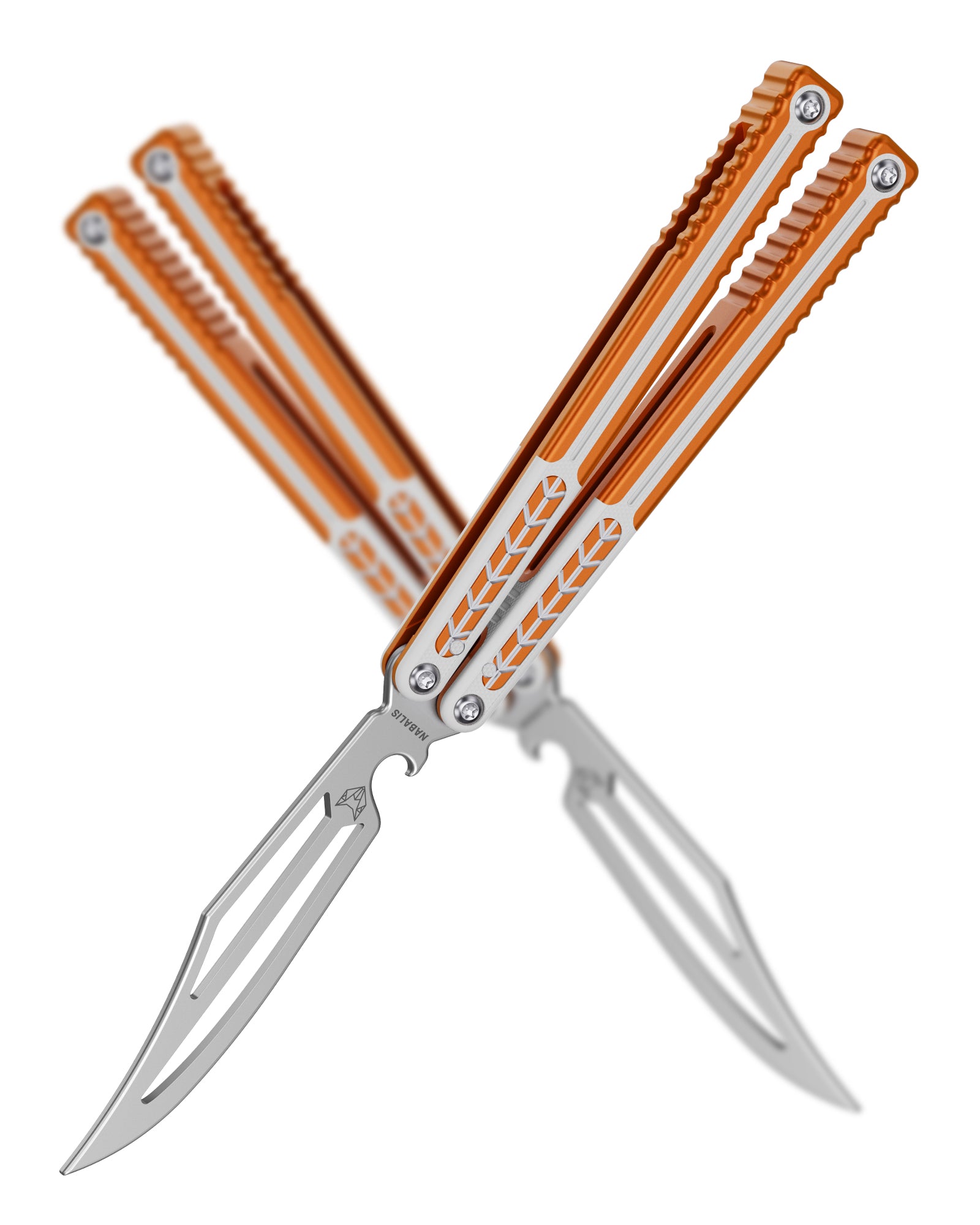 Nabalis Vulp Pro Balisong バタフライ ナイフ トレーナー G10 &amp