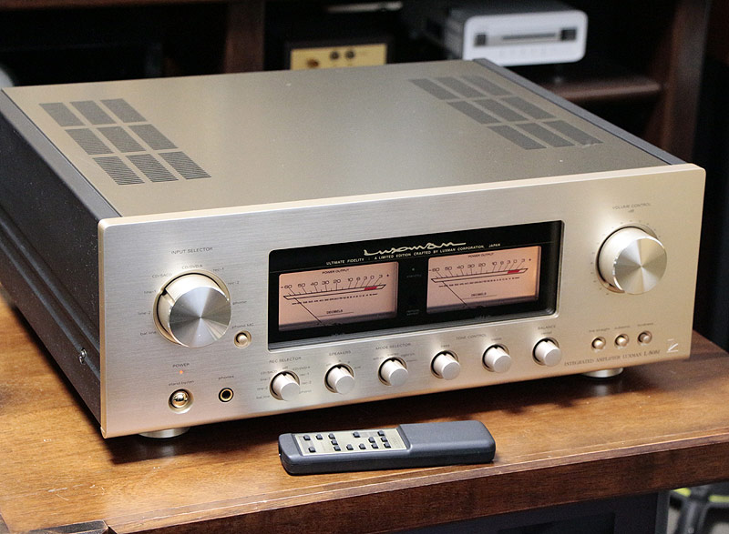 LUXMAN L-505F プリメインアンプ なかなかです