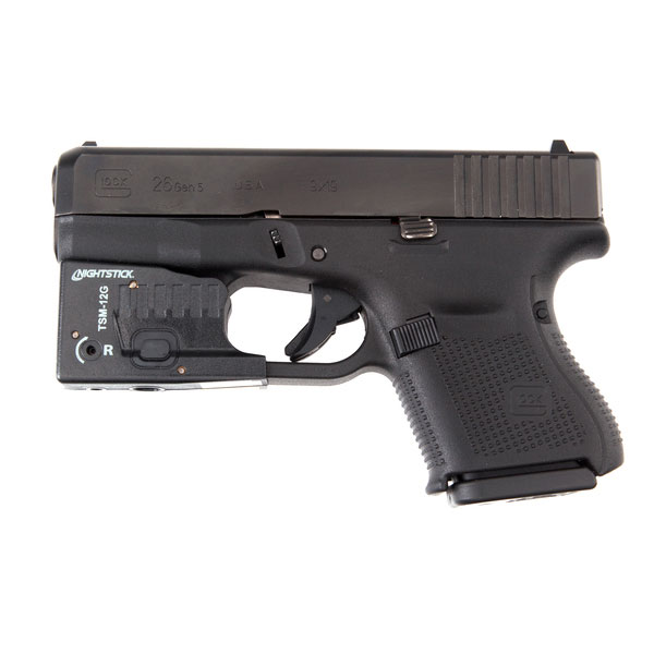Nightstick Weapon Light, Green Laser, Glock G26,G27,G33, G39 | NAFECO