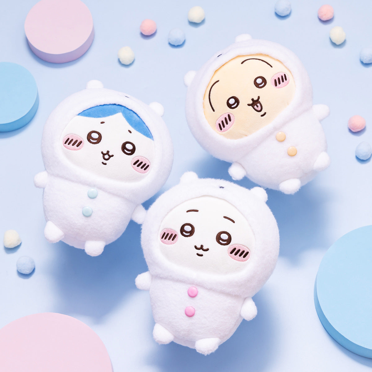 ナガノキャラクターズ ぬいぐるみS（くまをかぶったちいかわ