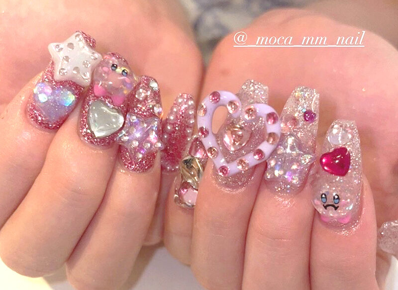 キャラクターネイル | ネイルサロンmoca (モカ) ｜大阪