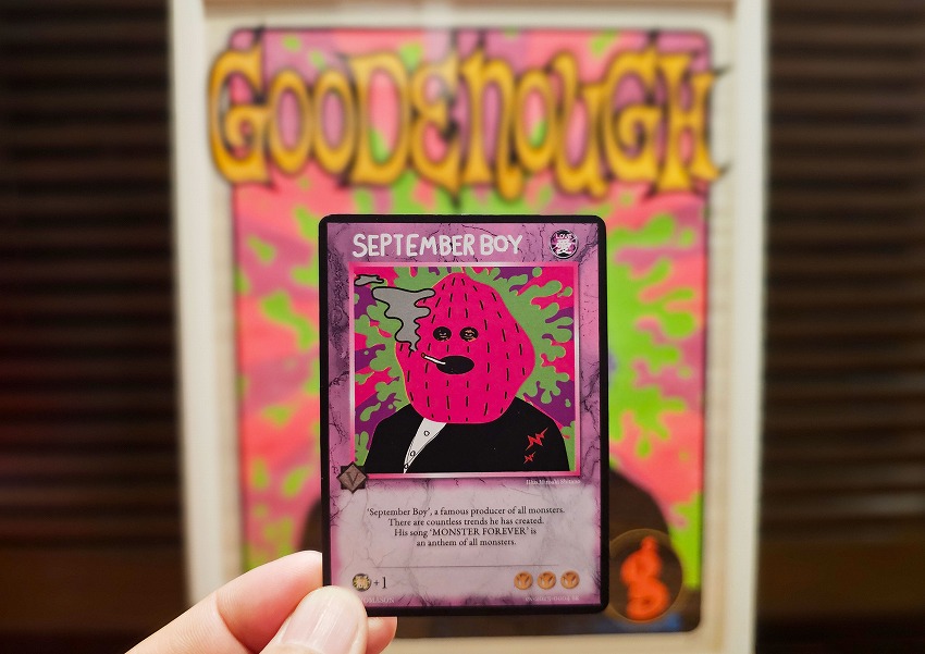 TOMASON MONSTER'S CARD。 | 鉄は熱いうちに打て！