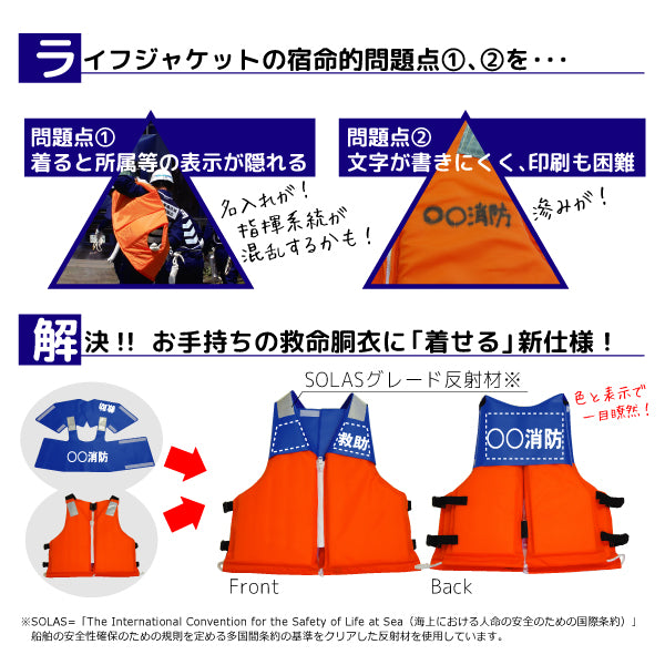 ナカネ公式】救命胴衣用識別ベスト – 株式会社ナカネ