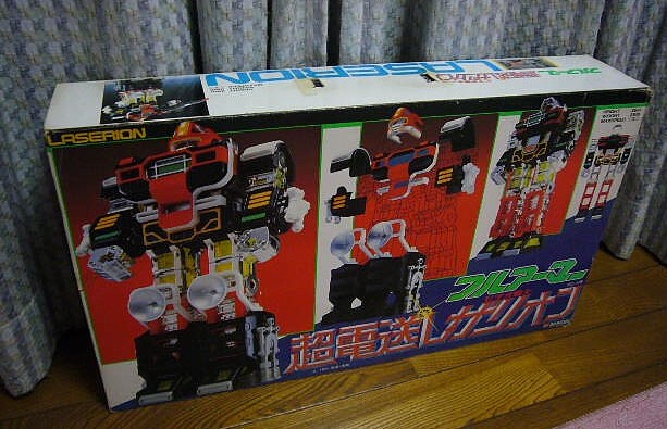 ビデオ戦士レザリオン」 フルアーマー 超電送レザリオン | 懐物らんど