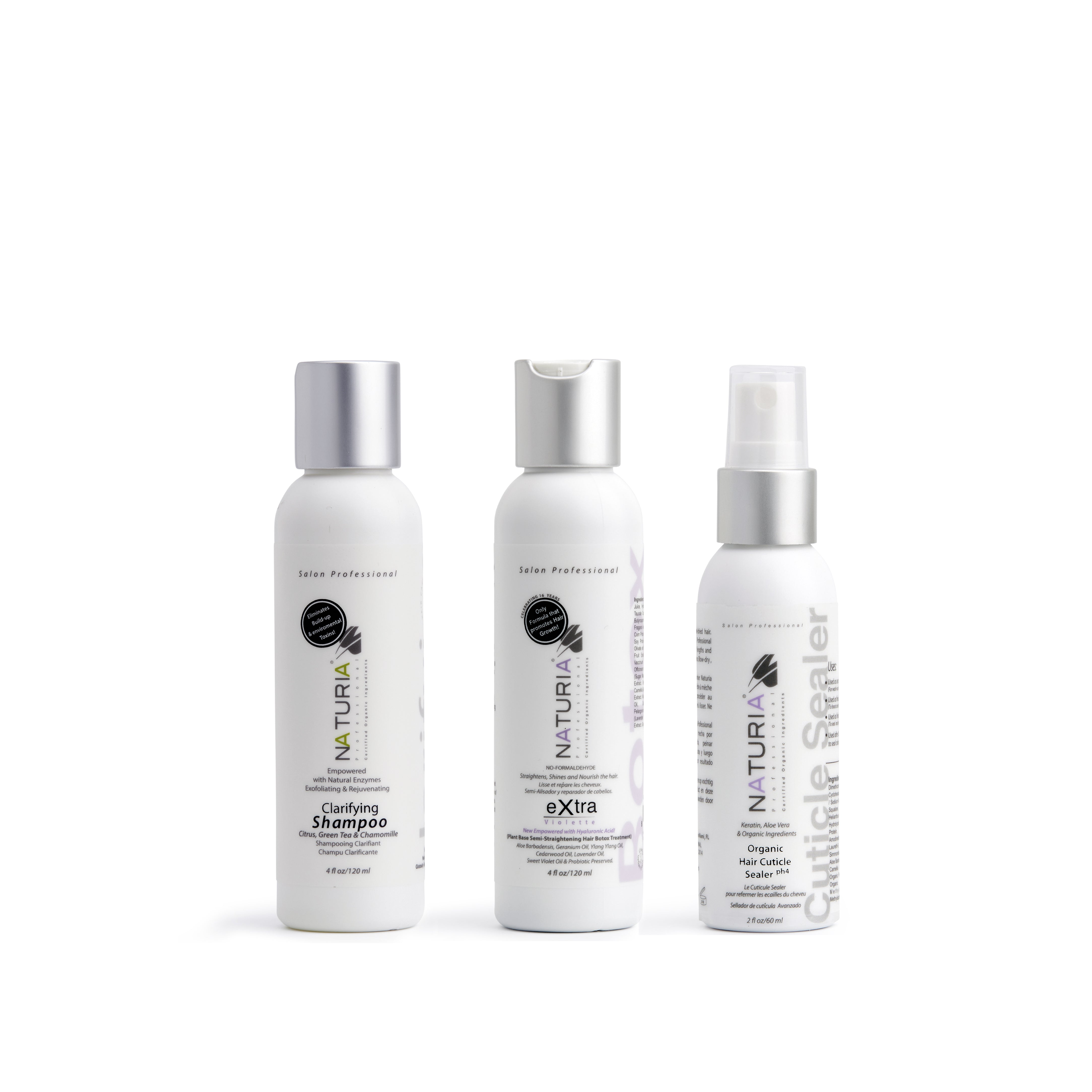 Naturia™ Professional Smoothing Hair Extra Violet – 4 FL OZ Single