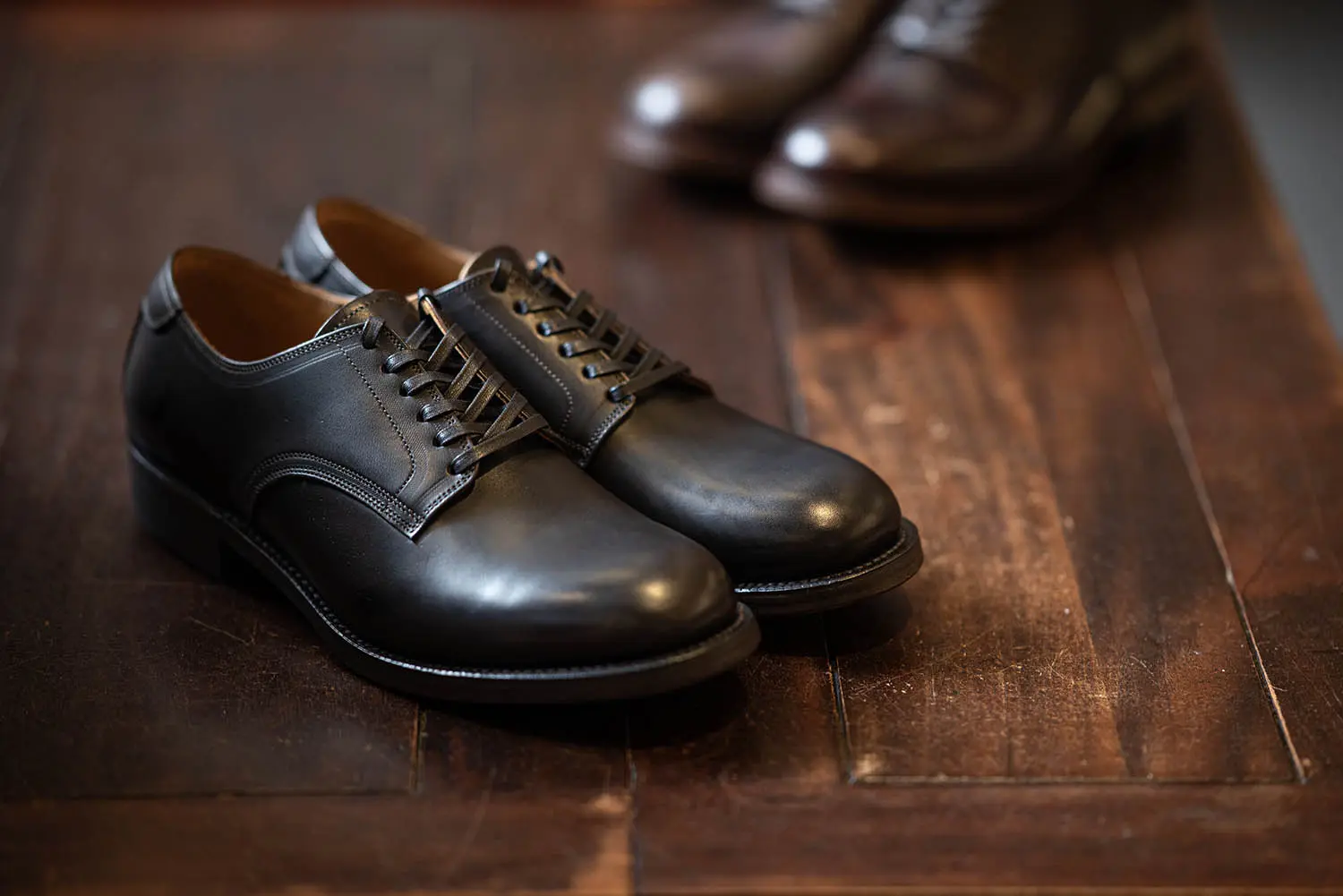 MOTOR 1030 イタリアンホースバット サービスシューズ (ブラック)