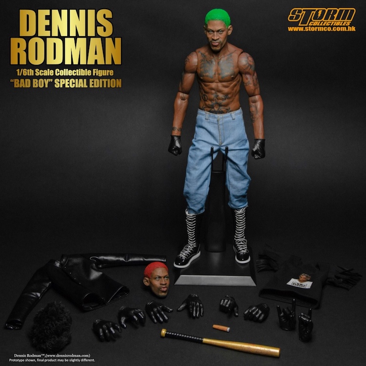 DENNIS RODMAN 1/6th Collectible Figure Bad Boy Special Edition