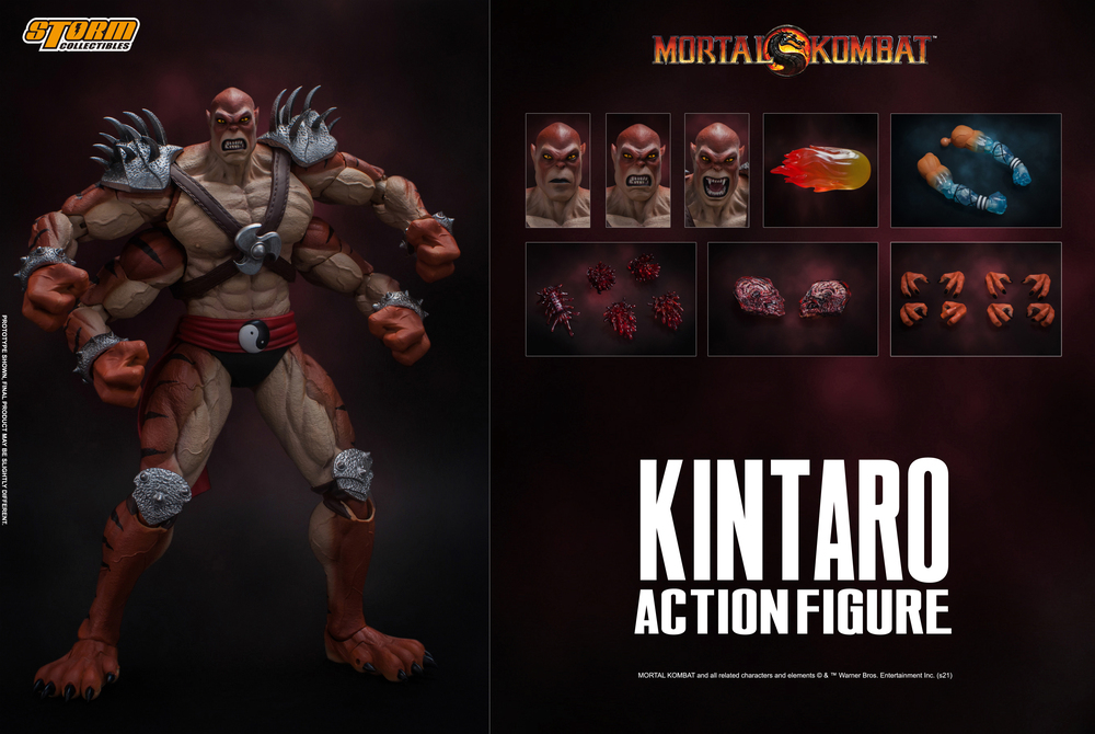 Mortal Kombat 1/12 Scale Action Figure Kintaro | 株式会社ノーツ