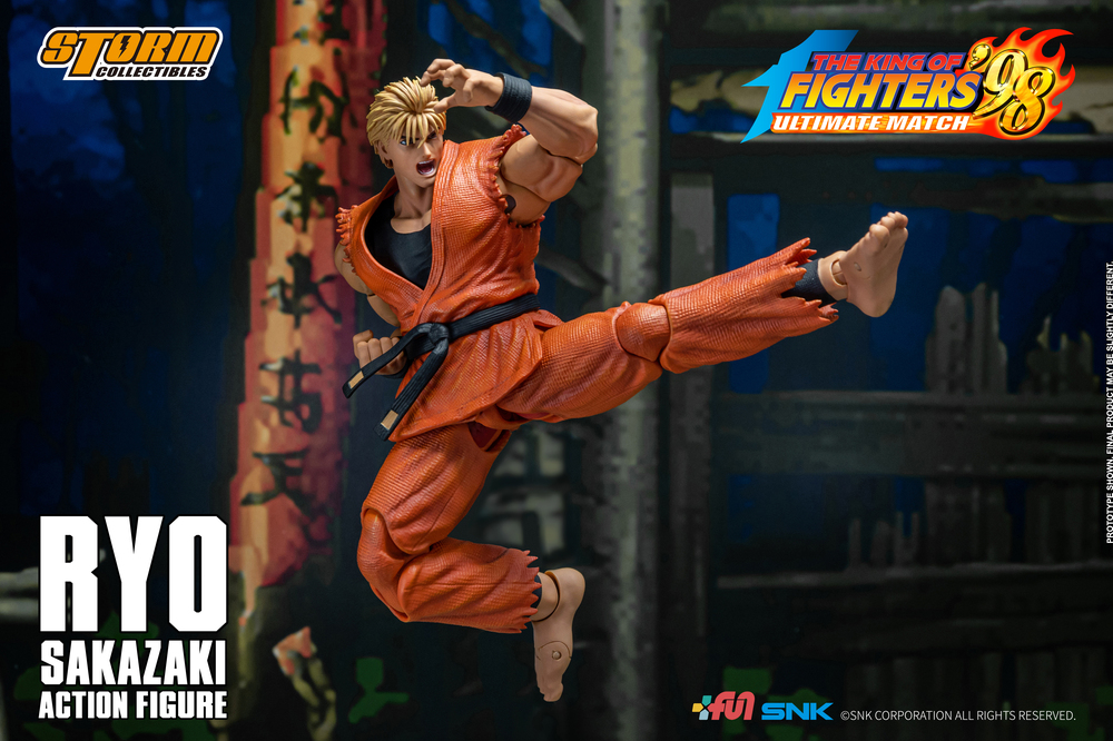 THE KING OF FIGHTERS '98 ULTIMATE MATCH RYO SAKAZAKI ACTION FIGURE