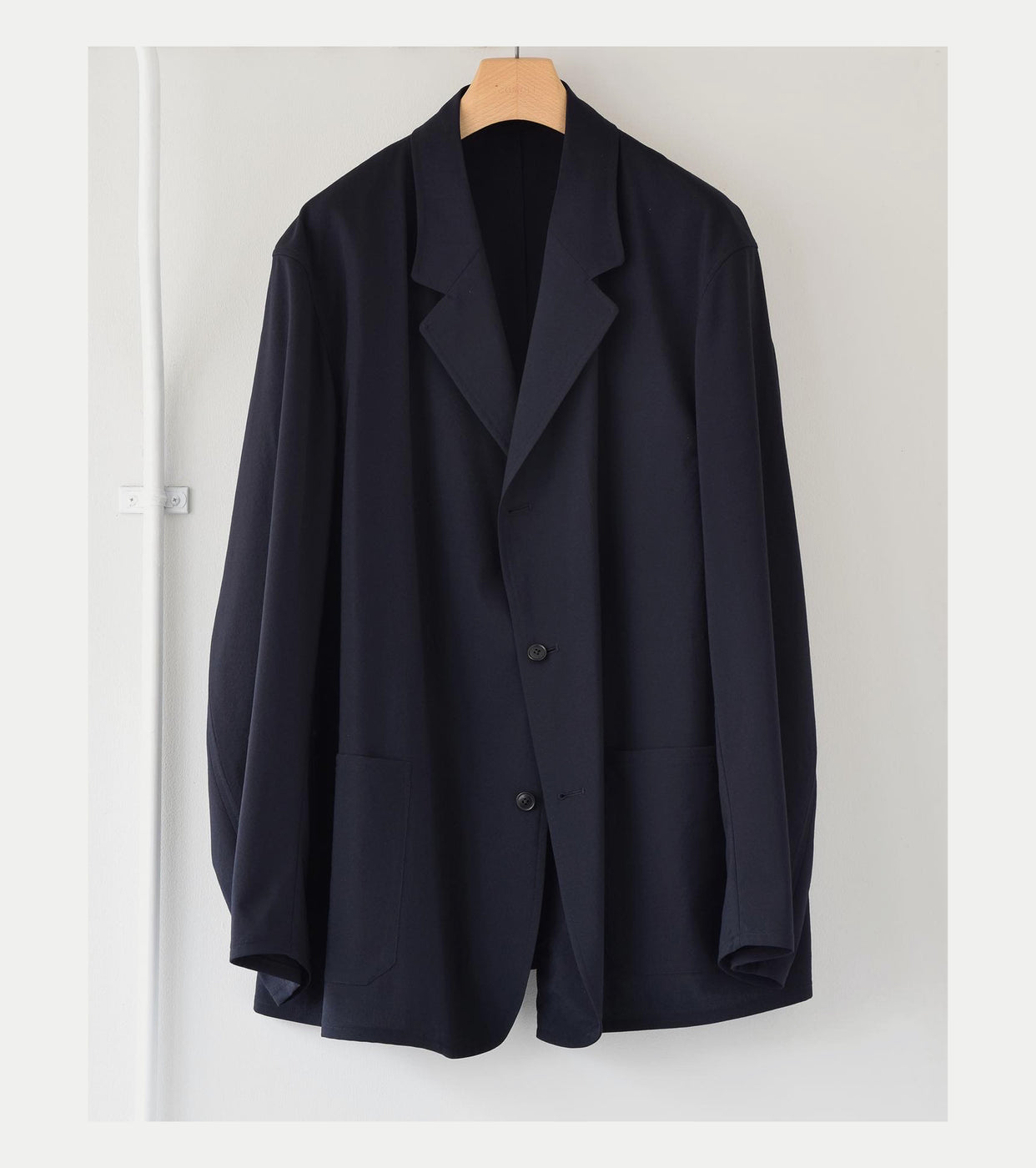 COMOLI ウール ジャケット, Navy – Navyblue
