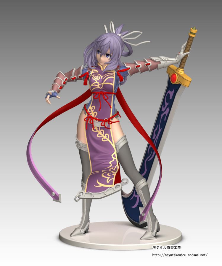 軌跡シリーズ リーシャ・マオ フィギュア 03: デジタル原型工房