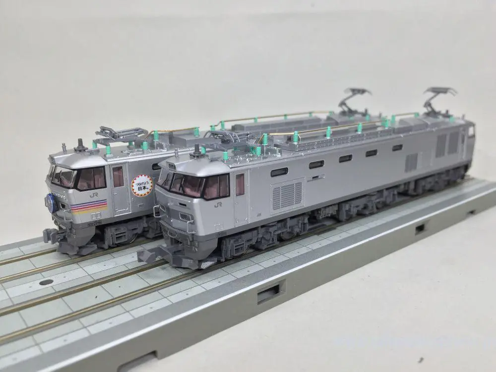 EF510-500 銀釜 入線です。KATO 3065-5 鉄は熱いうちに報告 | NGaugeJP