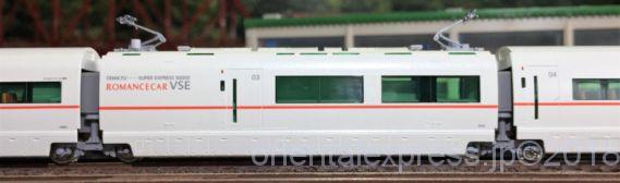 小田急ロマンスカー50000形VSEが入線しました。TOMIX 92754 | NGaugeJP