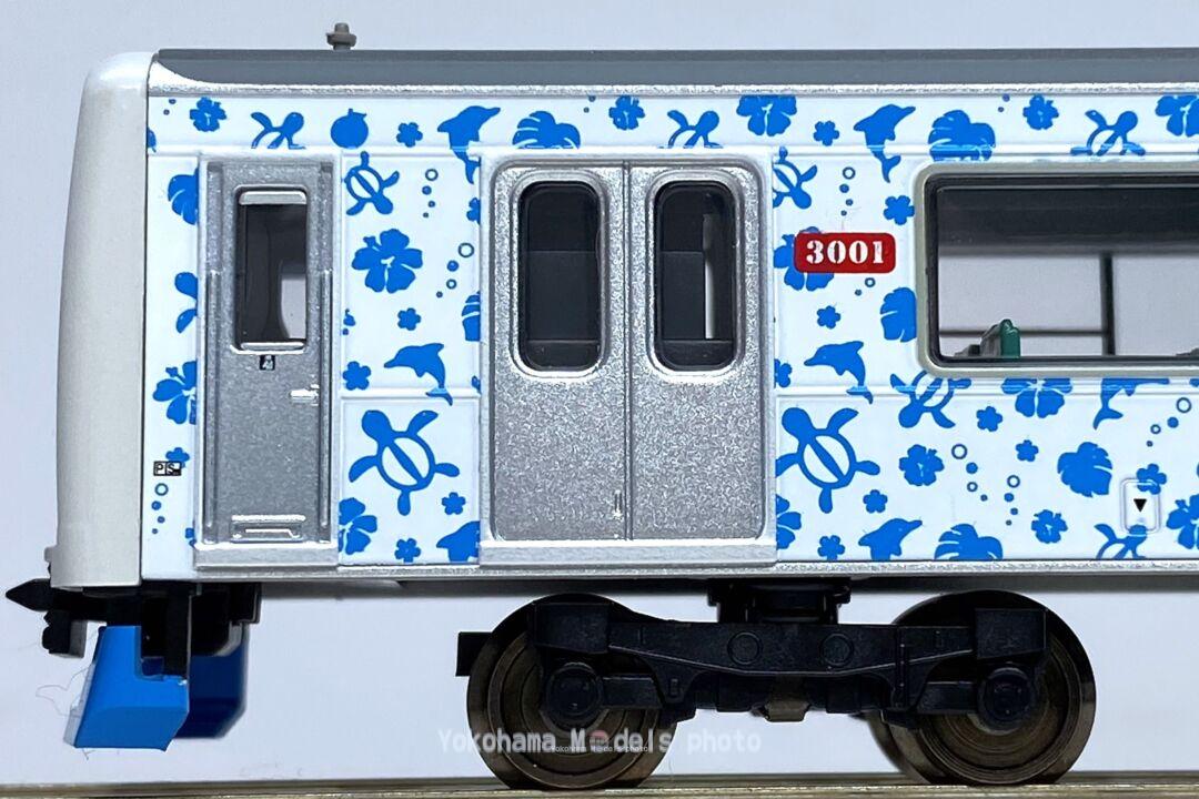 伊豆急3000系 Y1編成「アロハ電車」が入線しました。MICROACE A7667