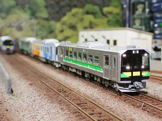 JR北海道 H100形(H100-80 H100-81) 石北線・富良野線ラッピング車が