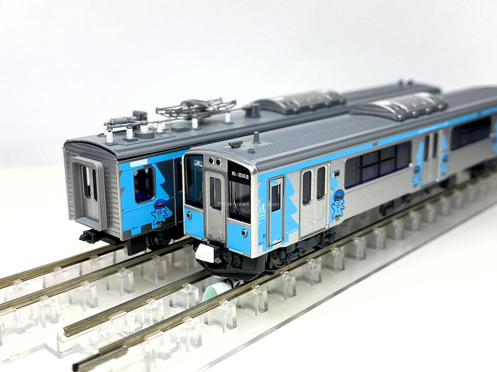 青い森鉄道 青い森701系（新ラッピング） 2両セット 品番：10-1562