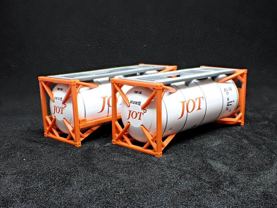 私有 ISO20ftタンクコンテナ（日本石油輸送・オレンジ・2個入） 品番