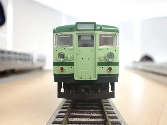 165系800番台ムーンライト 緑 タイプ 3両セット 品番：HCSP0300 鉄道