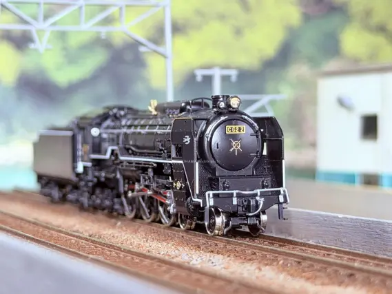 C62 2号機 梅小路機関区 「KATO京都駅企画製品」が入線です。 KATO
