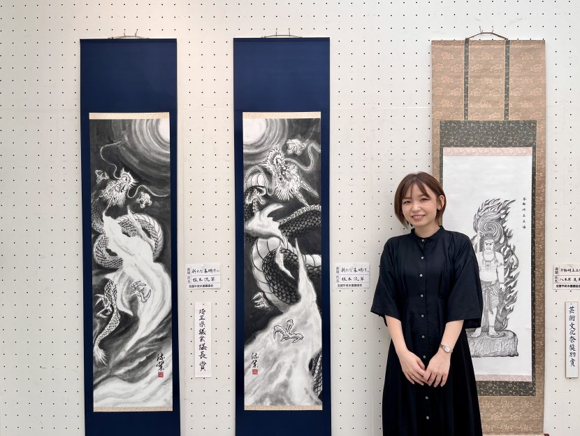 龍の水墨画「新たな幕開け」が第32回全国平成水墨画展で入賞！ - 書道