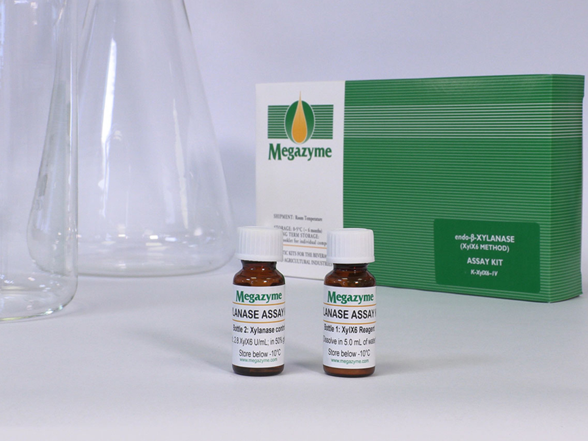 Megazyme® キシラナーゼ活性測定キット（K-XylX6法） [K-XYLX6-2V