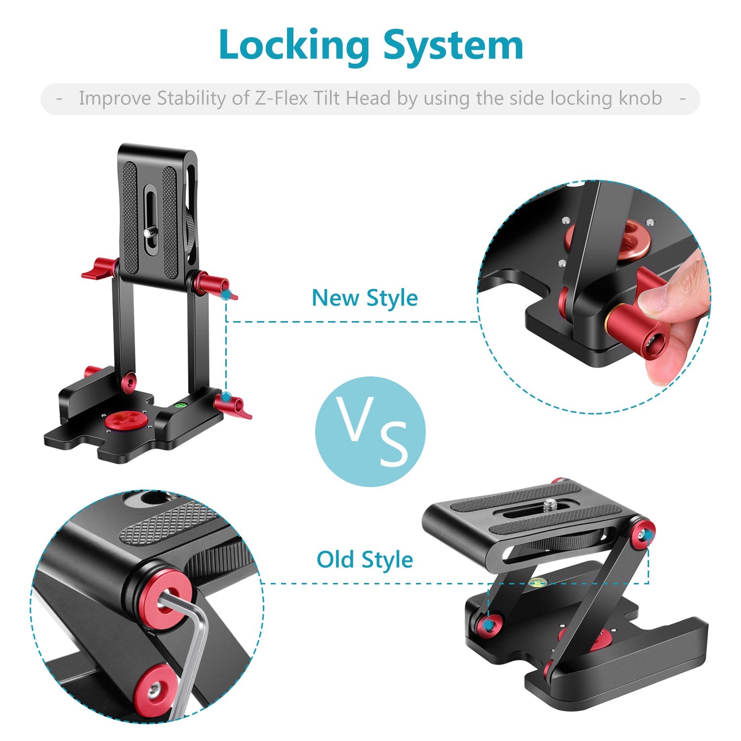 NEEWER アップグレードZ型フレックスチルトヘッド – NEEWER.JP