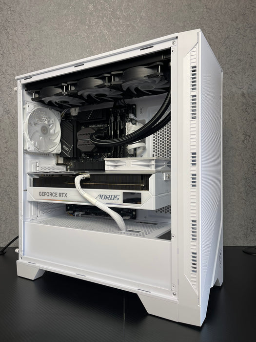 MSI PC Case MAG FORGE 320R Airflow White — Needy Shop LTD