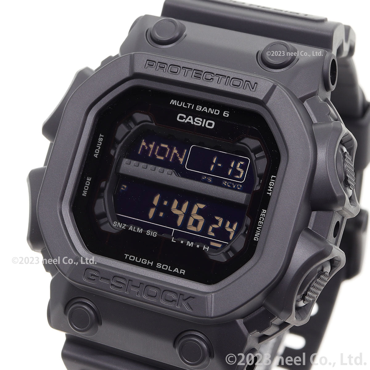 G-SHOCK 電波 ソーラー 電波時計 ブラック タフソーラー 腕時計 メンズ