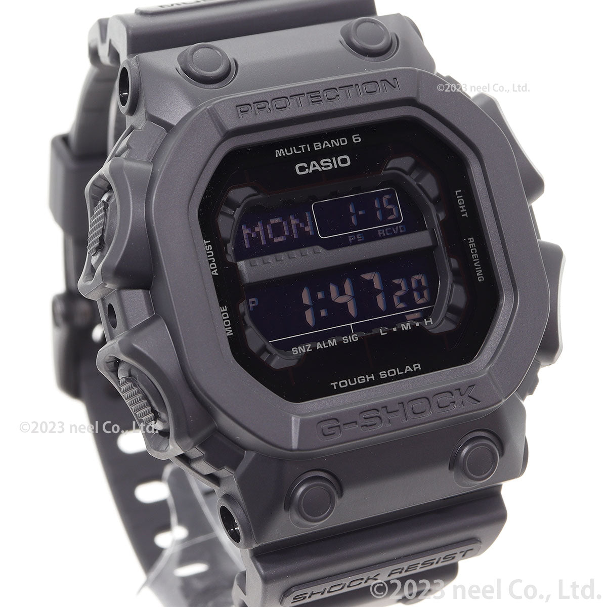 G-SHOCK 電波 ソーラー 電波時計 ブラック タフソーラー 腕時計 メンズ