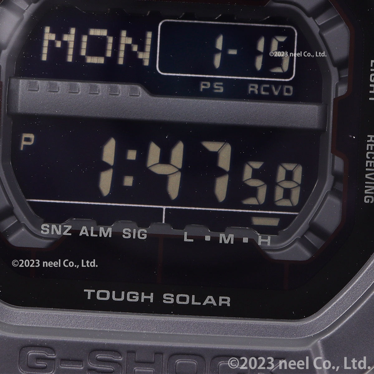 G-SHOCK 電波 ソーラー 電波時計 ブラック タフソーラー 腕時計 メンズ