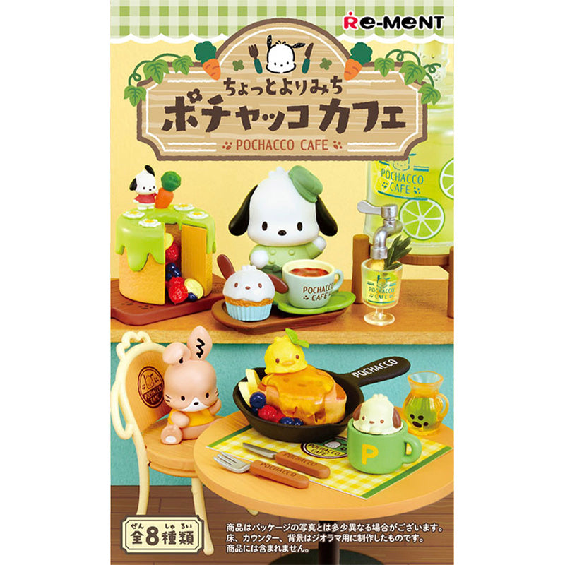 Re-Ment Pochacco Cafe Sanrio Japan Blind Box Kids Toy Miniature