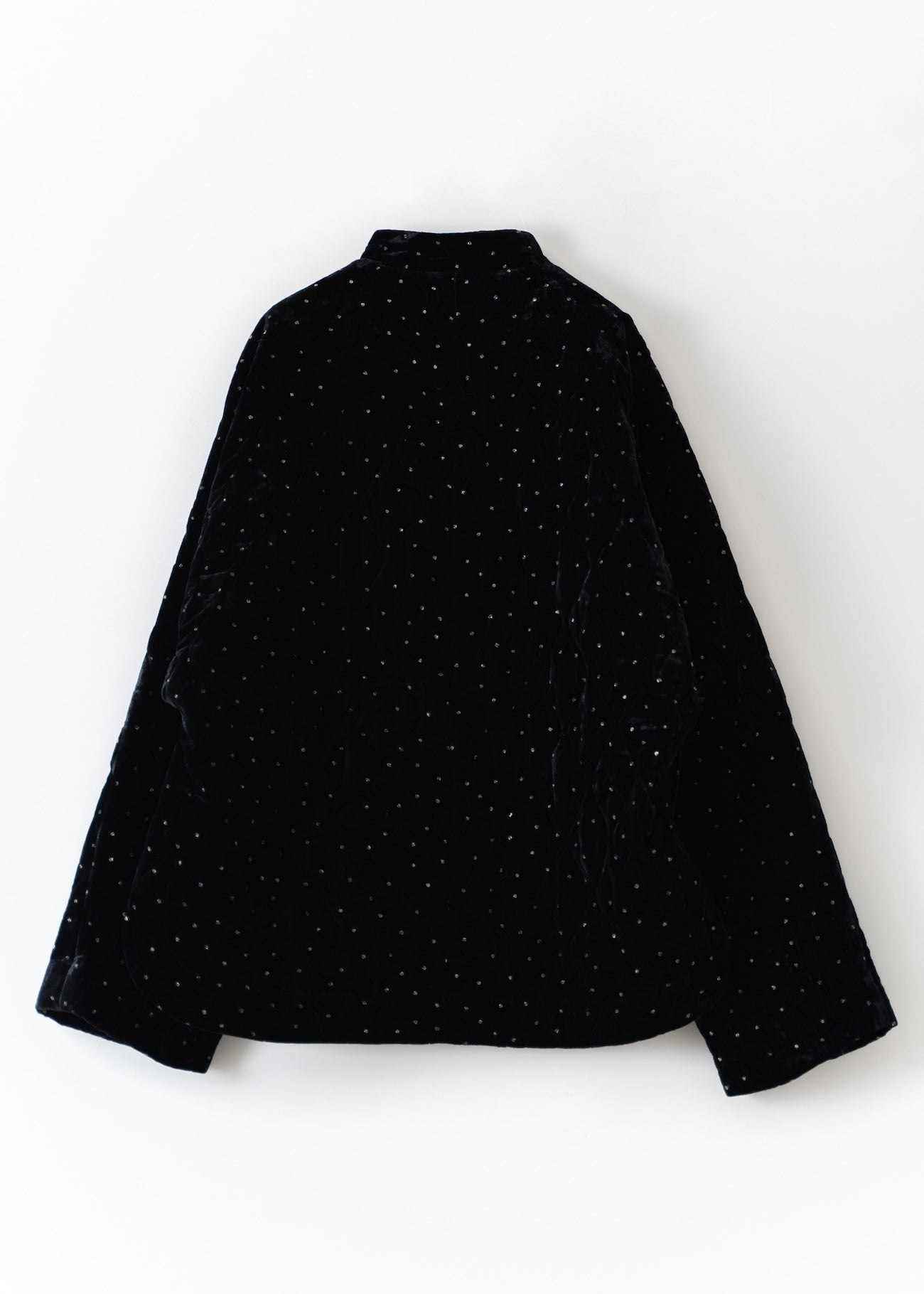 Velvet Glitter Print Jacket | Pasand by ne Quittez pas | パサン