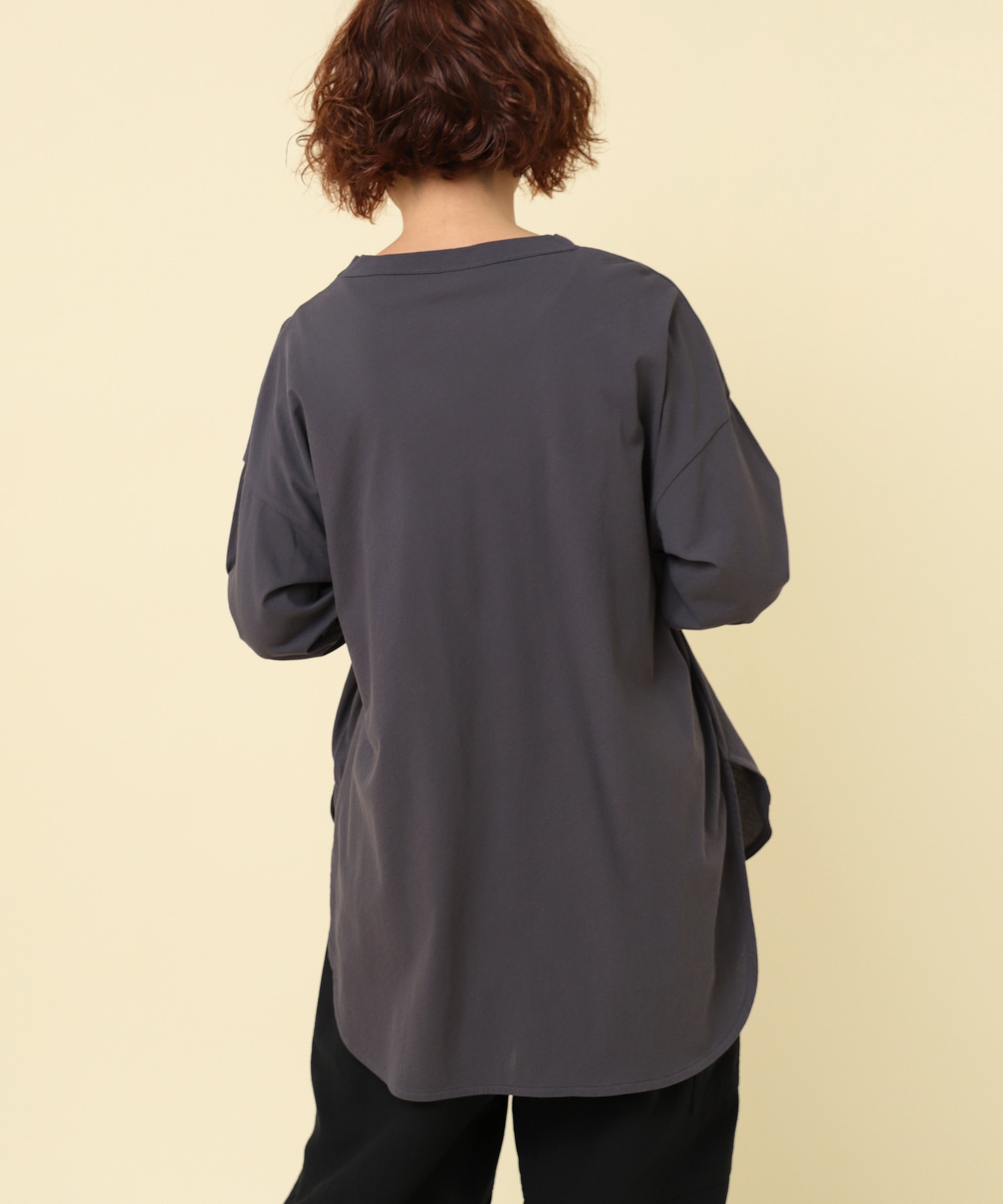 M2405 40/強撚ロンT(F ホワイト): トップス - RNA ONLINE STORE