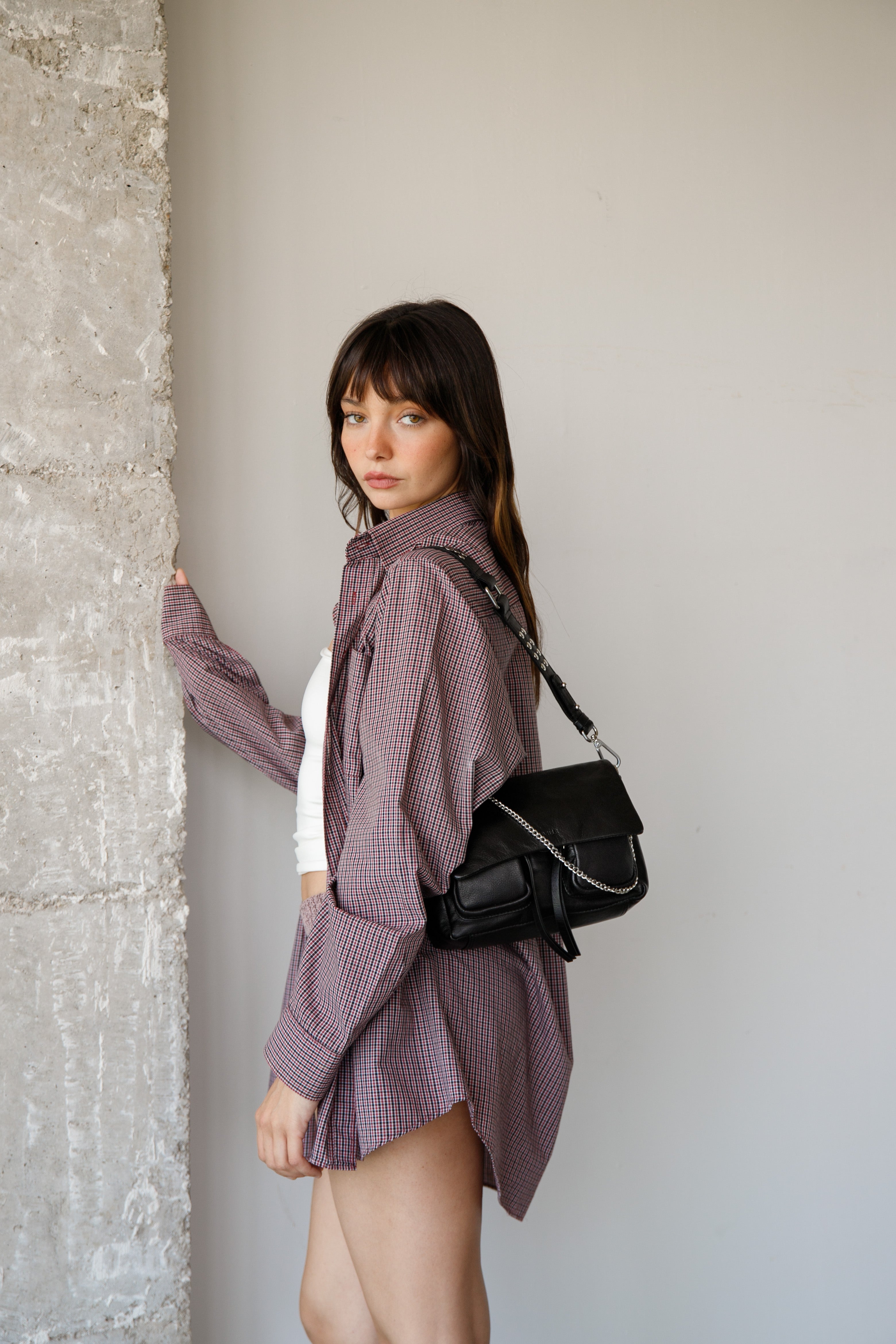 MAXKE BLACK | Women's Leather Bags| NEUVILLE