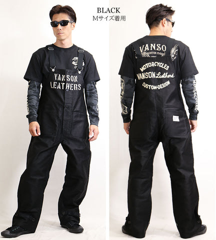 VANSON（バンソン）デッキ オーバーオールnvao-2101
