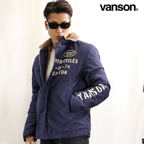 VANSON（バンソン）N-1デッキジャケット ミリタリー nvjk-2105