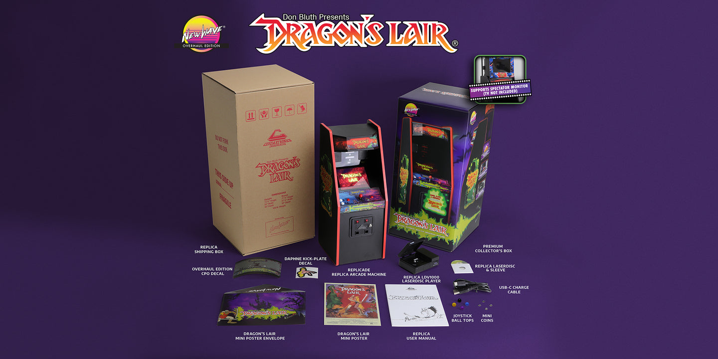 Dragon's Lair X Replicade Overhaul Red Edition – New Wave Toys