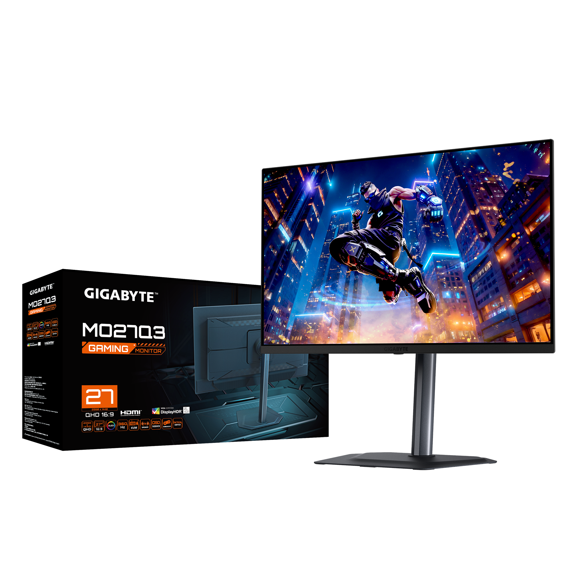 GIGABYTEストア【公式】限定QD-OLED液晶モニター「MO27Q3」発売 - 株式