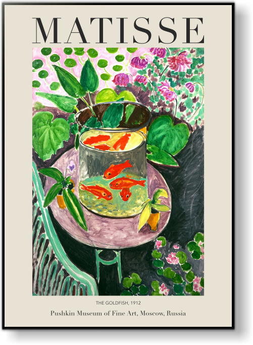 マティス 金魚 [展示会ポスター] サイズ各種