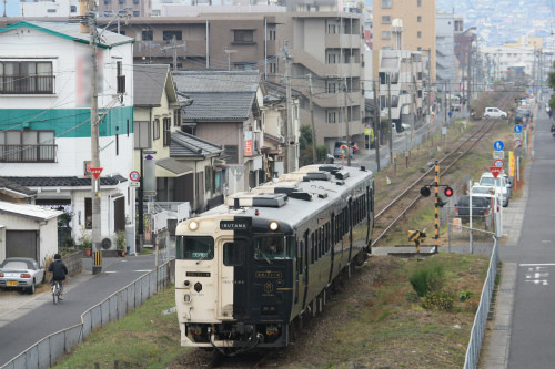 鉄道写真コレクション(357) JR九州キハ47形、指宿枕崎線の特急「指宿の