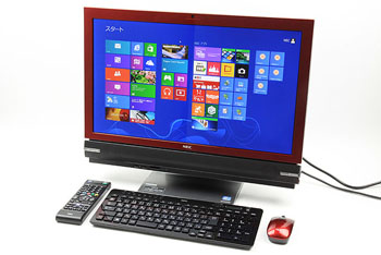 タッチパッド付きリモコンで23型のAVPCを快適操作! - NEC「VALUESTAR W