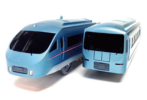 小田急からプラレール「ロマンスカー・MSE」、先頭車の特徴的な外観を