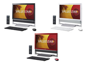 NEC、新Office・CPU搭載の23型デスクトップPC「VALUESTAR N」秋冬