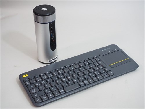 これがPC? ドリンクボトル型のデスクトップPC「Diginnos DG-CANPC」を